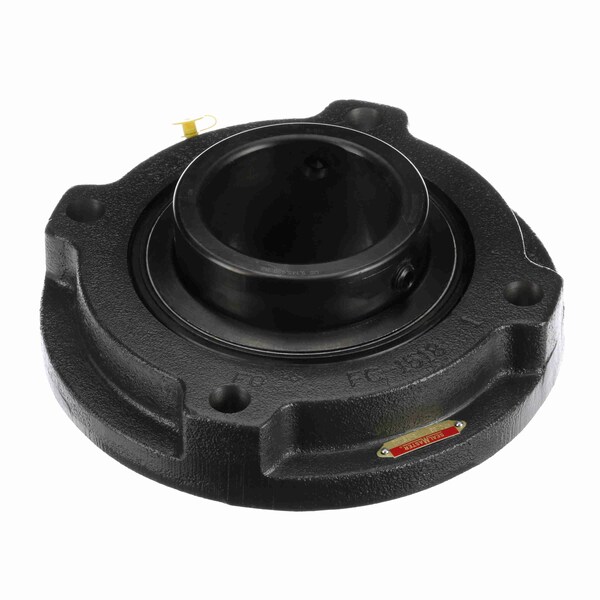 Mounted Cast Iron Flange Cartridge Ball Bearing, MFC-63